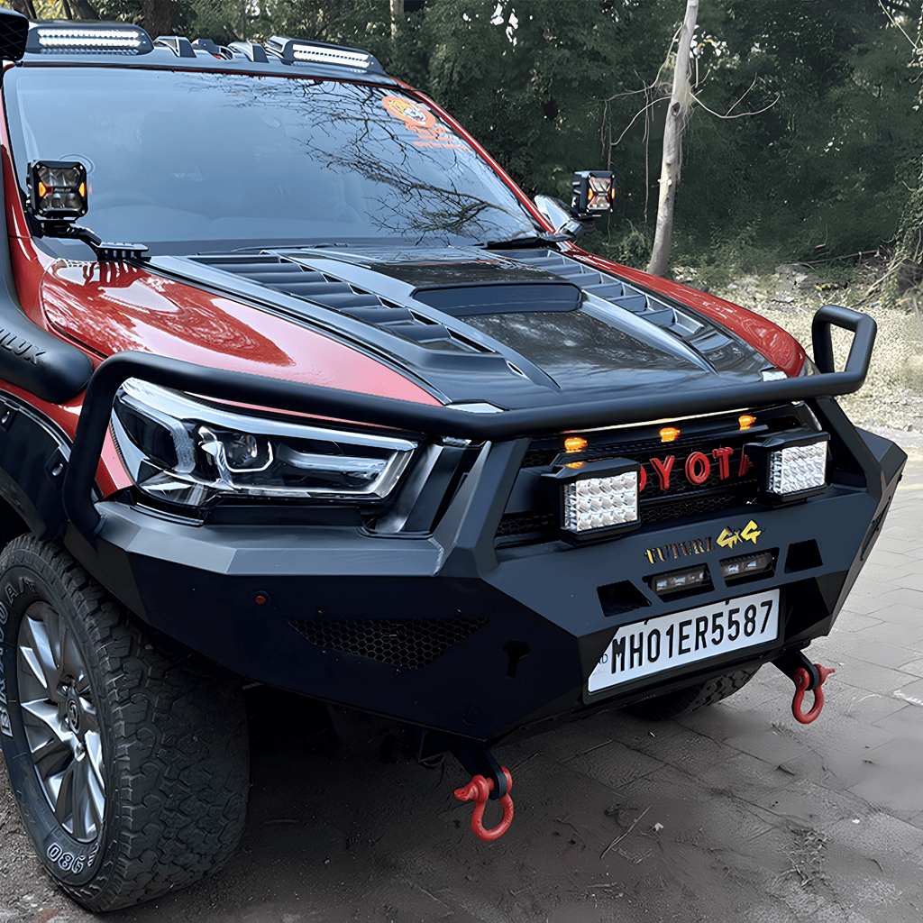 Toyota Hilux - Large Bonnet Scoop ABS
