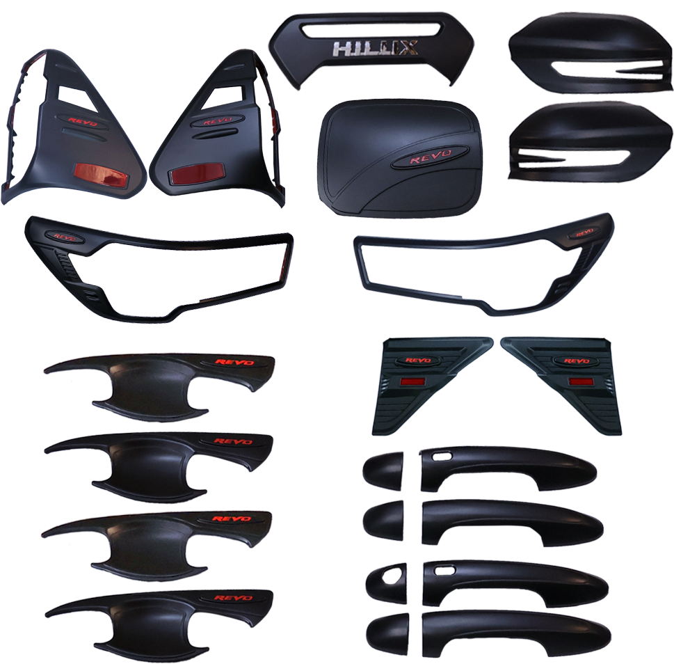Toyota Hilux - Black Kit - 18 pcs