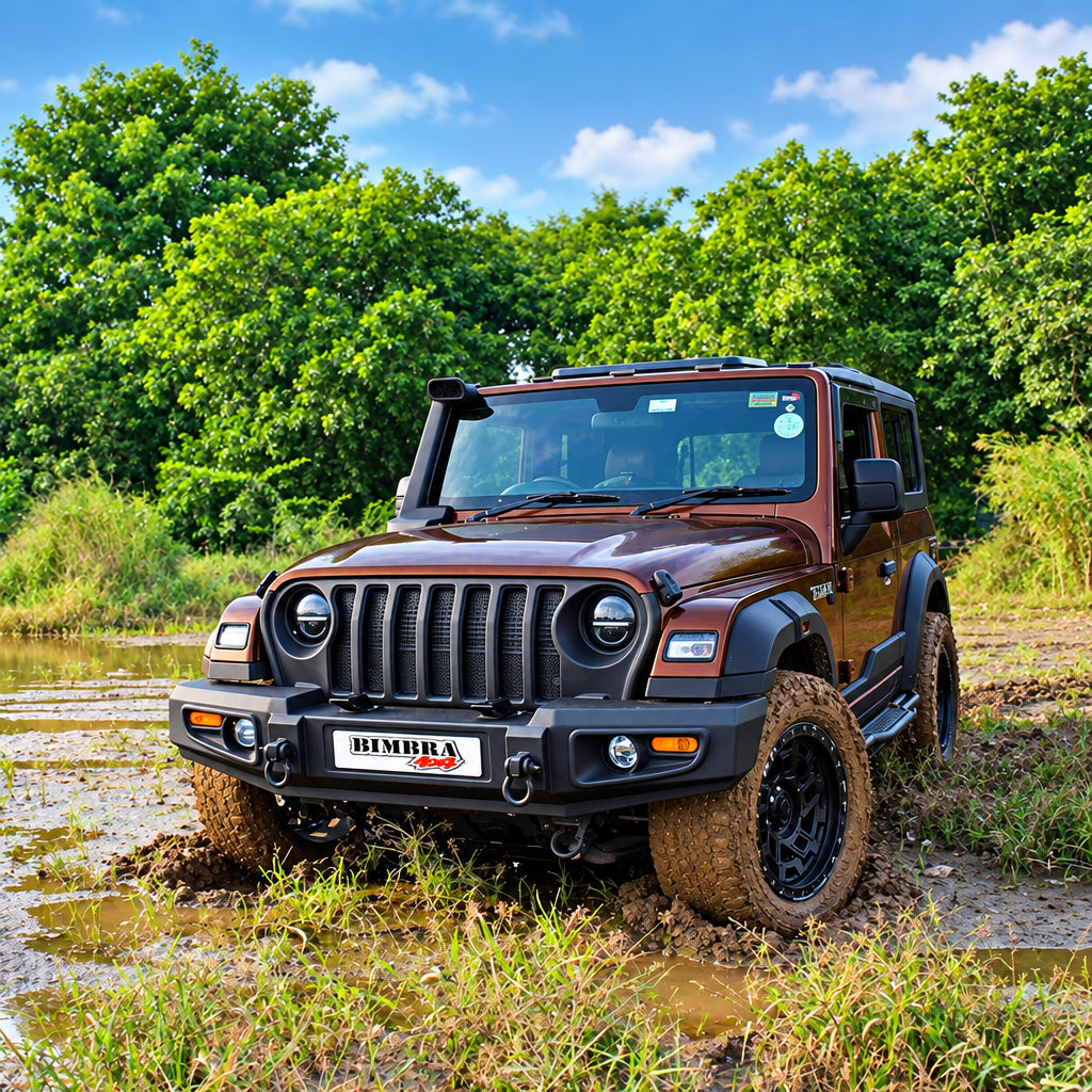 Mahindra Thar - Front Bumper - Model O