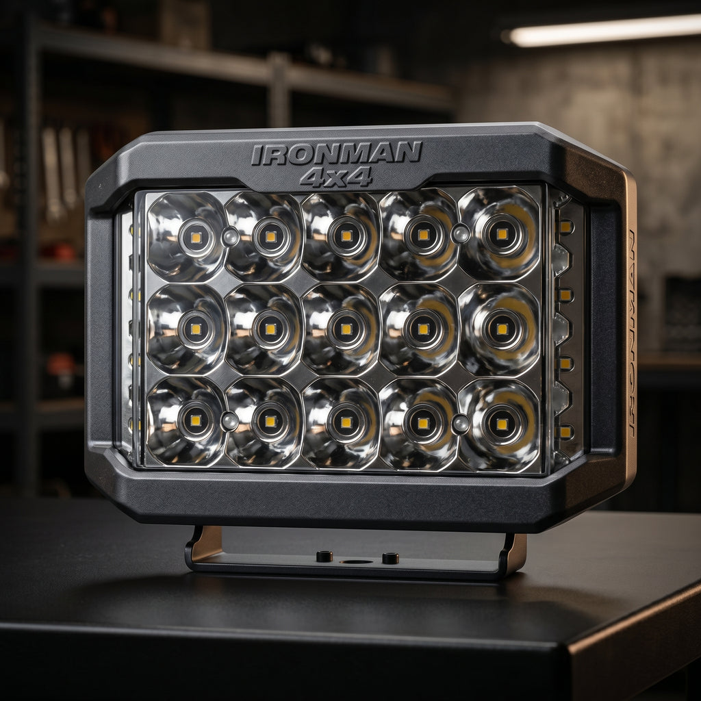 Ironman Lights - 99W 5×7 Eclipse Led With Side Shooters