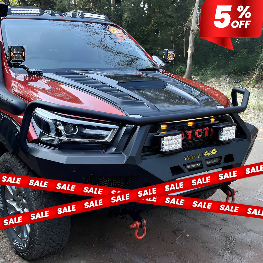 Toyota Hilux - Predator F1 Front Bumper with Bull Bar