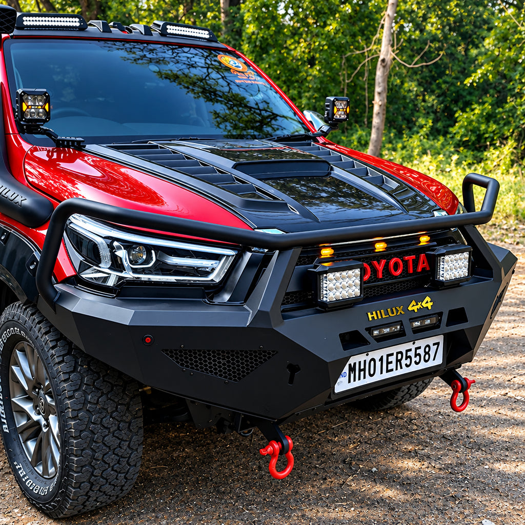 Toyota Hilux - Predator F1 Front Bumper with Bull Bar