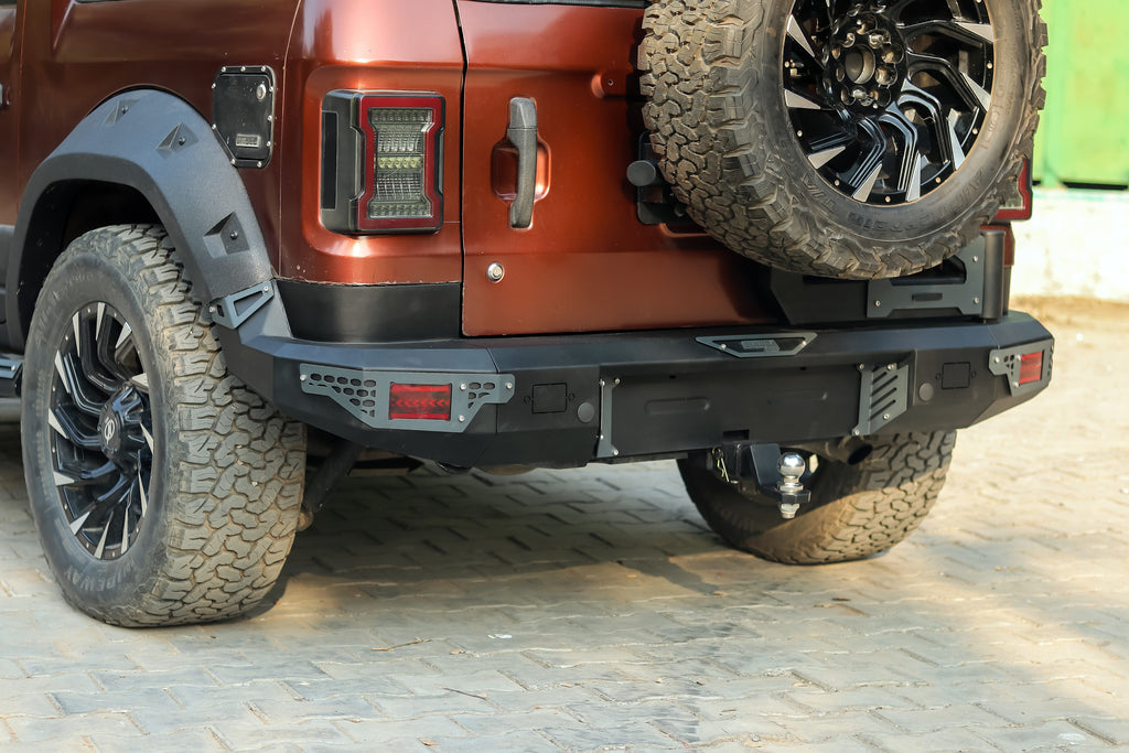 Mahindra Thar - Metal Rear Bumper - Model RX