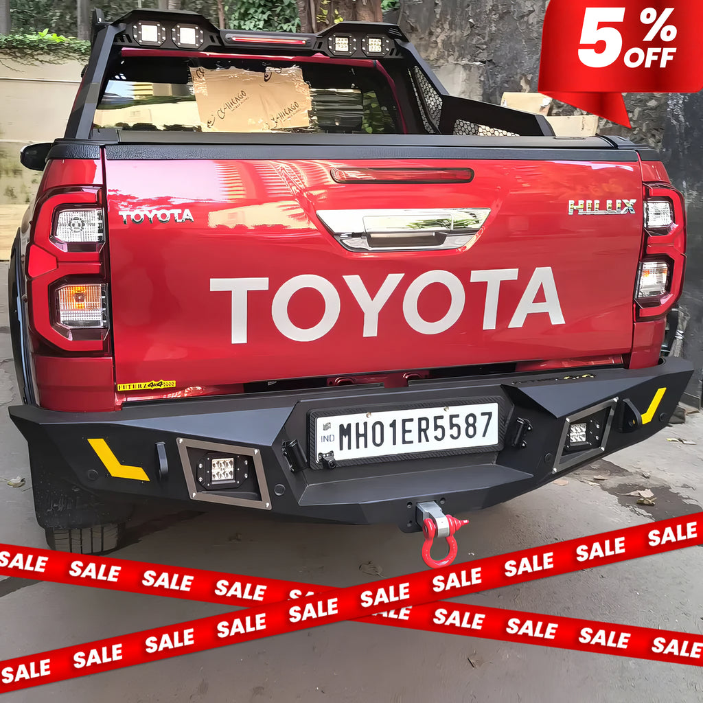 Toyota Hilux - Rear Bumper R-1