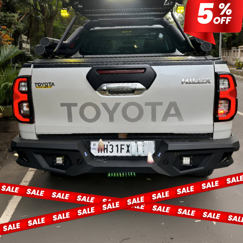 Toyota Hilux - Rear Bumper R-2
