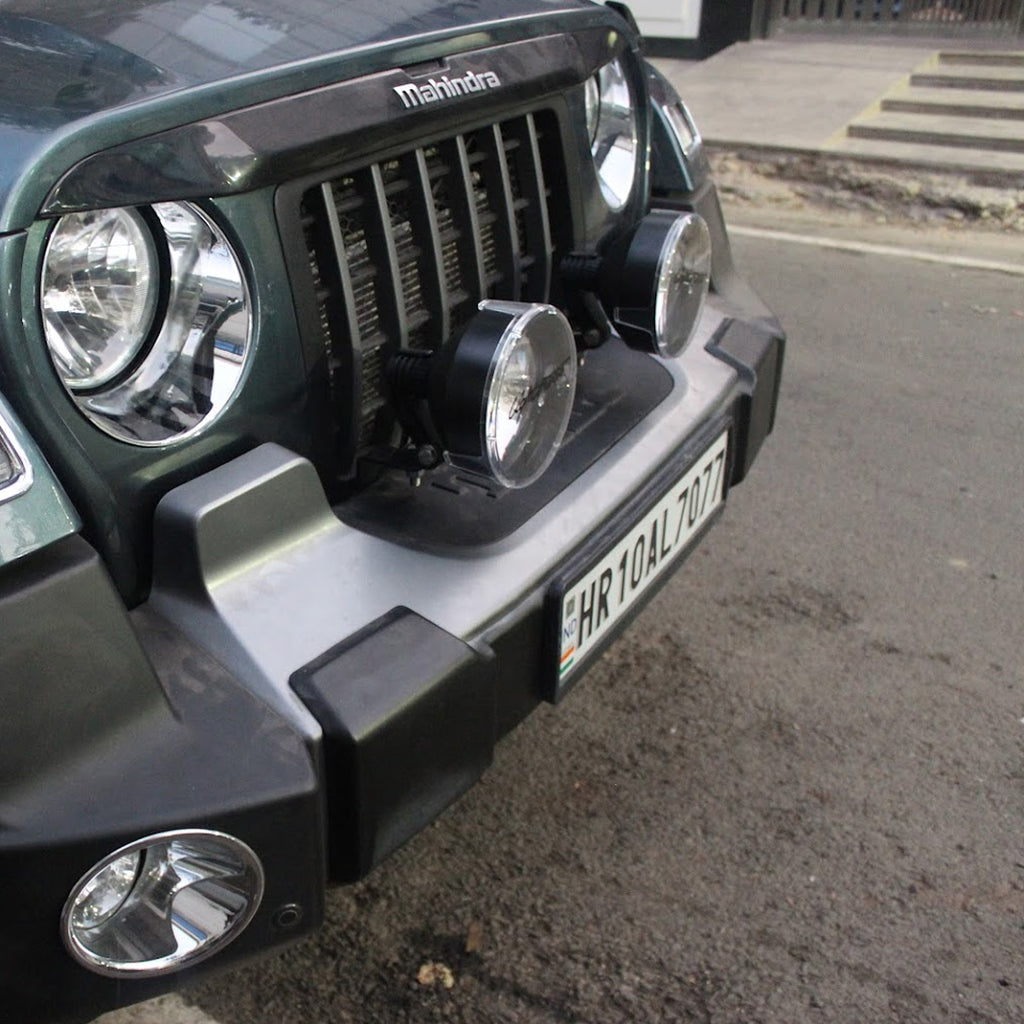 Mahindra Thar - Bumper Light Mounting Brackets