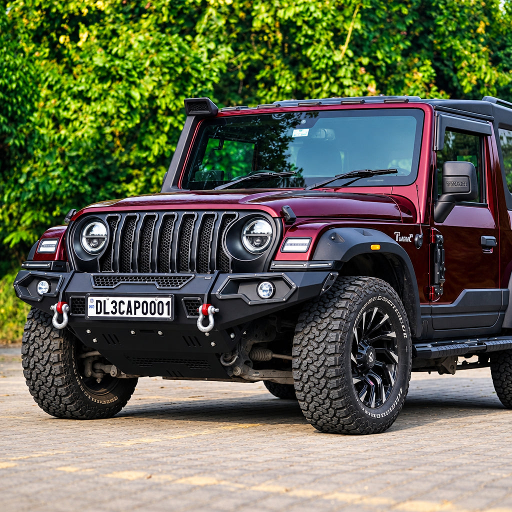 Mahindra Thar - Bimbra S3 Grill (Gloss Black)