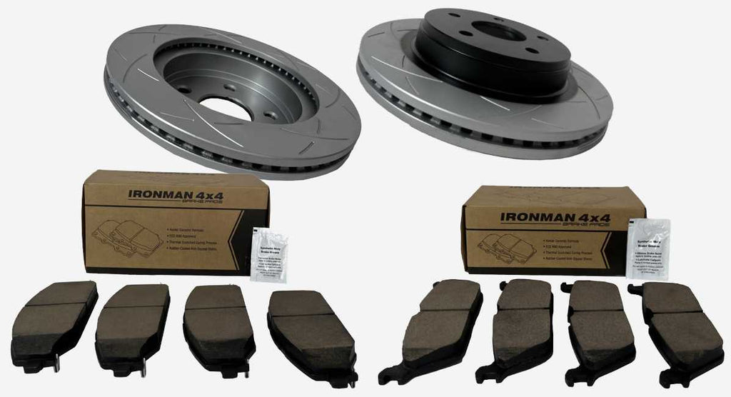 Suzuki Jimny 2020+ Ironman 4x4 Brake Kit - 4 Brake Pads + 2 Rotors