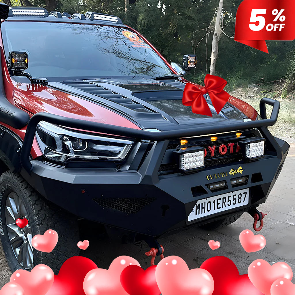 Toyota Hilux - Predator F1 Front Bumper with Bull Bar