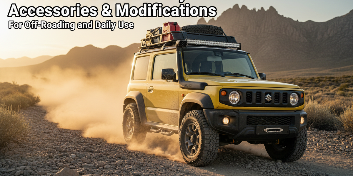 15 Useful Suzuki Jimny Accessories & Modifications for Off-Roading and Daily Use