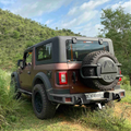 Mahindra Thar Stepney Guard: Lockable Protection for Your Spare Tyre