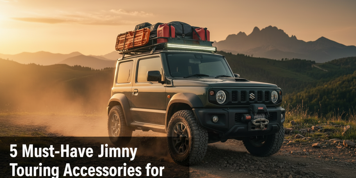 5 Must-Have Jimny Touring Accessories for Your Next Expedition