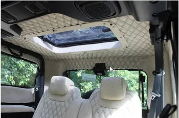 Mahindra Thar Interior Customization with Sunroof