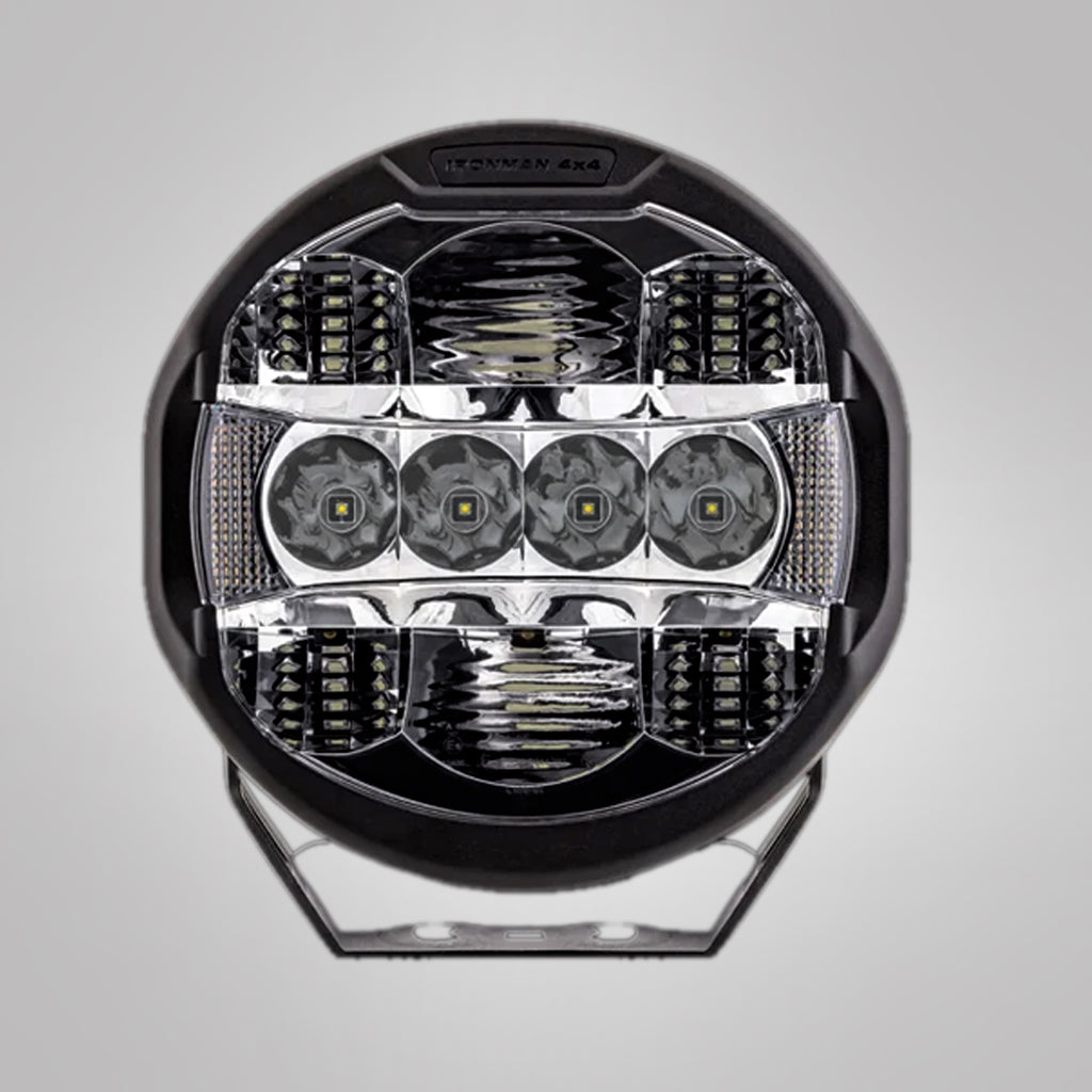 Ironman 4x4 Lights - 9" Scope LED Driving Lights