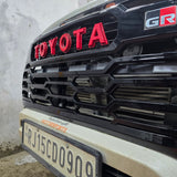 Toyota Hilux - Front Grill GR - Gloss Black