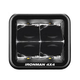 Ironman Lights - 40W LED Auxiliary Lights / Cube Lights - Spot Beam - Clear Color