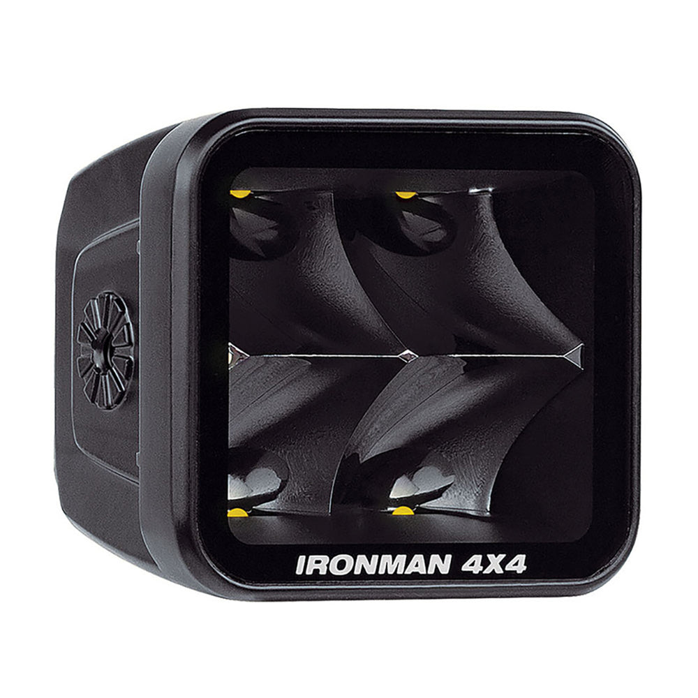 Ironman Lights - 40W LED Auxiliary Lights / Cube Lights - Spot Beam - Clear Color