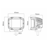 Ironman Lights - 30W Universal  3” With Side Shooters (Pair)