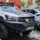 Toyota Hilux - Large Bonnet Scoop ABS