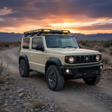 Jimny Anti Rust Aluminium Roof carrier with LED lights - Model LRC