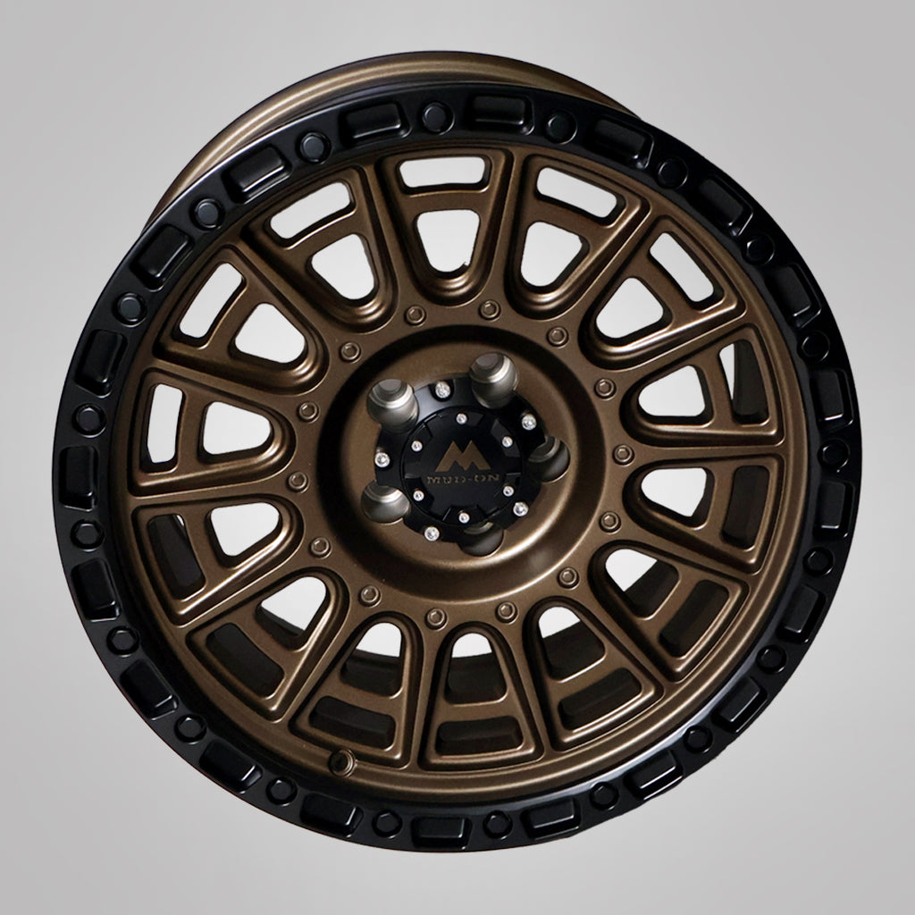 Drass Mud on 18 Inch Alloy Wheels - Satin Bronze