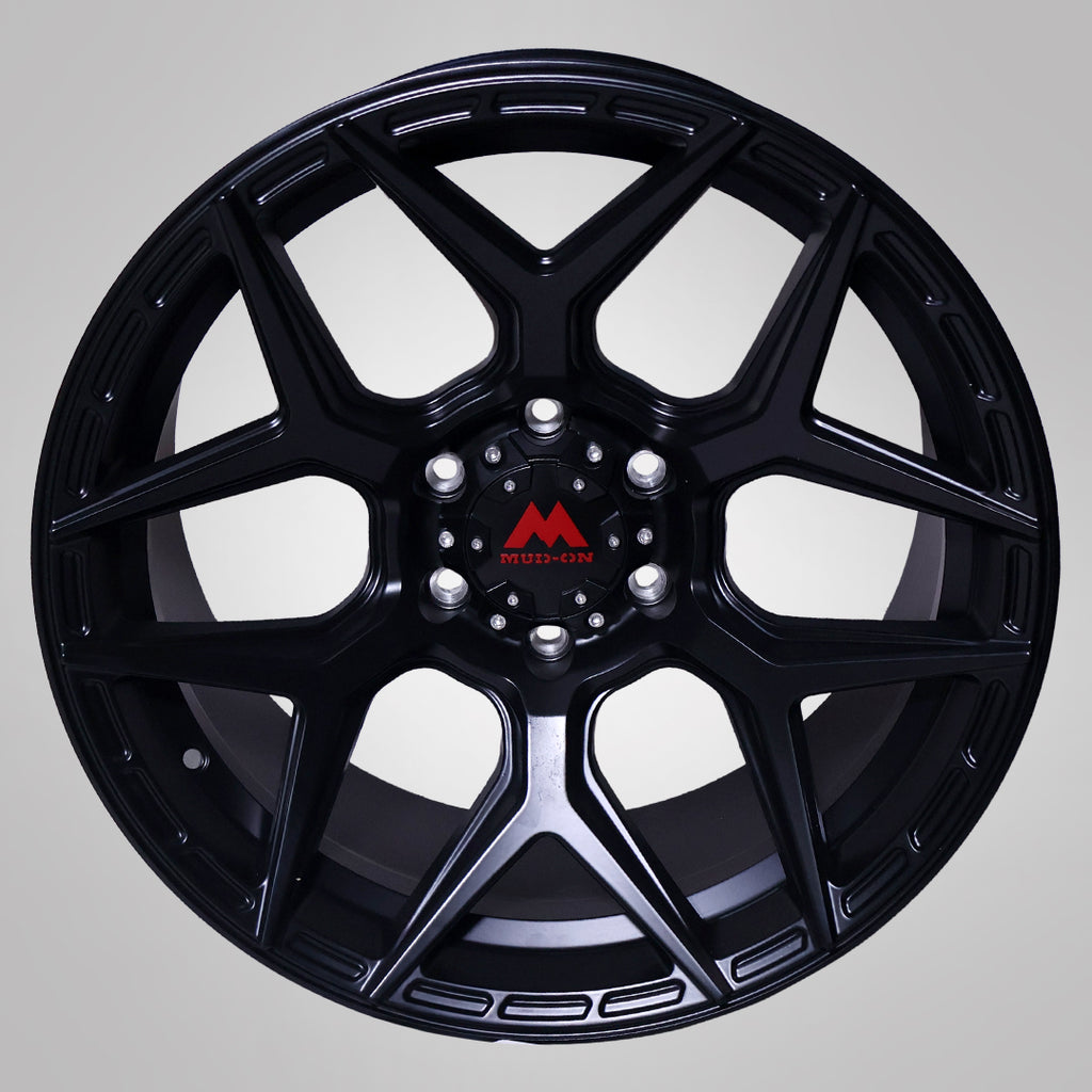 Khyber 20 Inch Alloy Wheels - Satin Black