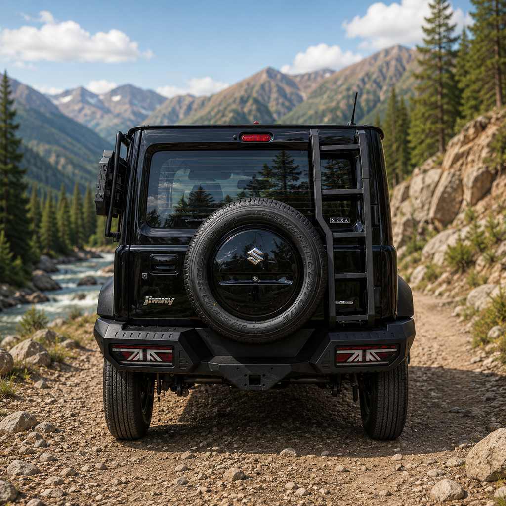 Jimny - Matrix Rear Metal Bumper