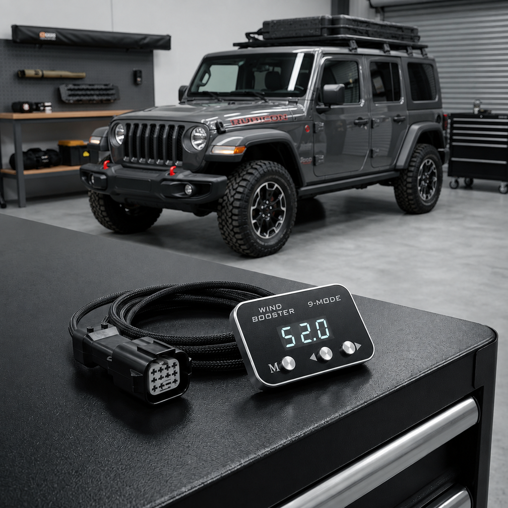 Jeep Wrangler - Wind Booster Throttle Controller
