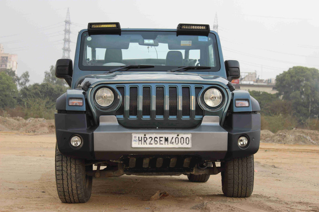 Mahindra Thar - Dual Roof LED Bars [Windscreen Mounted]