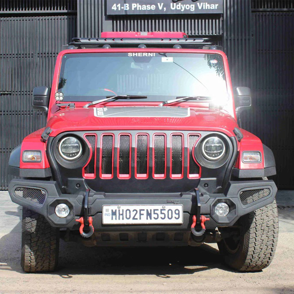 Mahindra Thar - Front Bumper - Model M