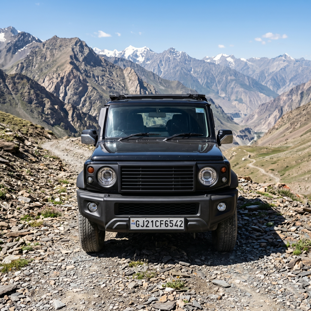 Jimny Defender Grill Matt Black