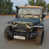Mahindra Thar CRDe - Gladiator Grill [Matt Black]