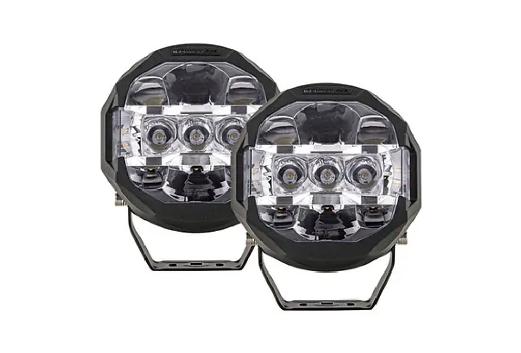 Ironman 4x4 Lights - 7" Scope Combo LED Driving Lights