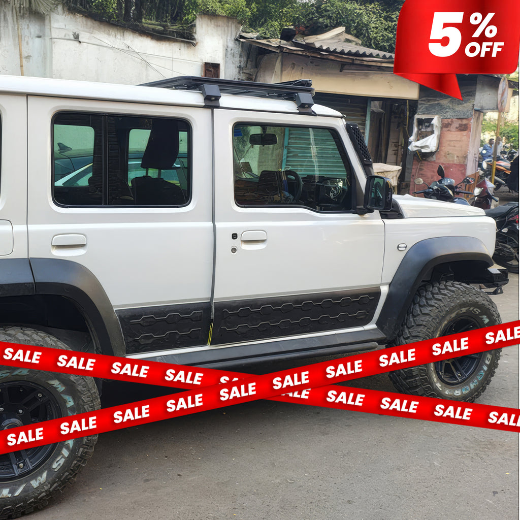 Jimny - Half Roof Carrier Aluminium