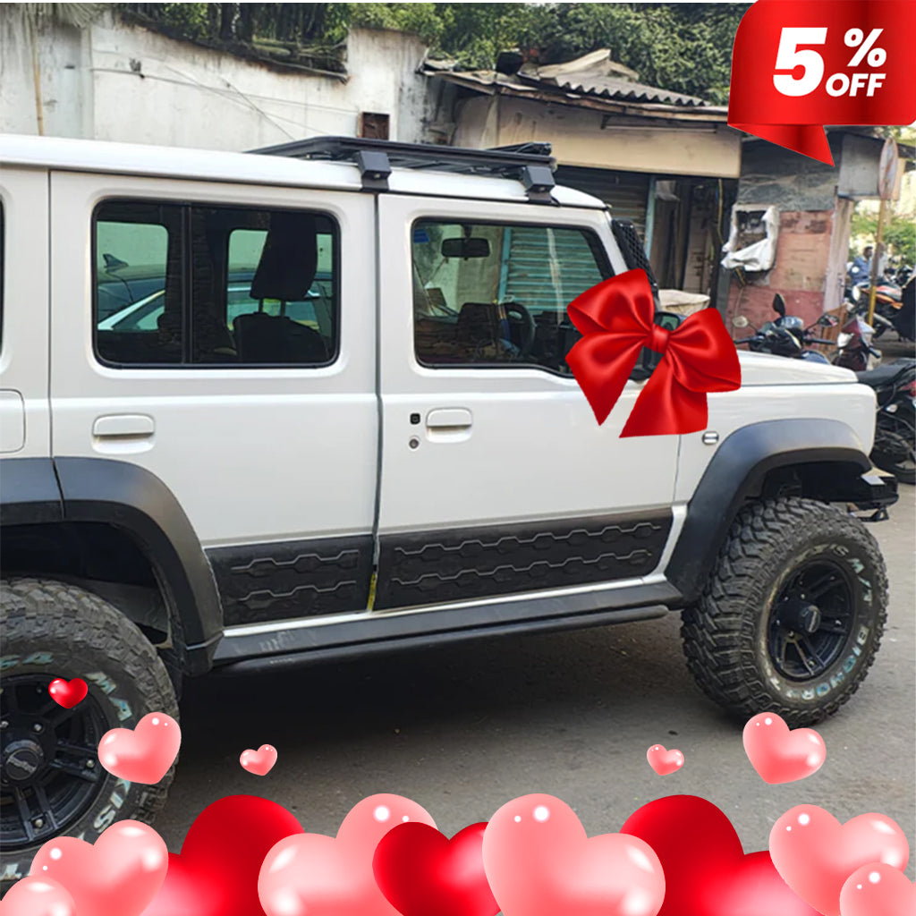 Jimny - Half Roof Carrier Aluminium