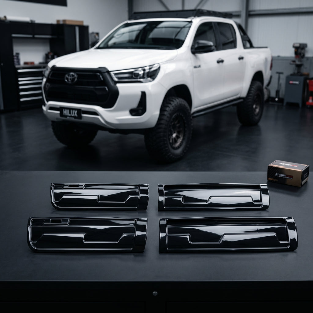 Hilux - Door Cladding Gloss Black