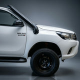Toyota Hilux - 4" Stainless steel pipe air intake snorkel