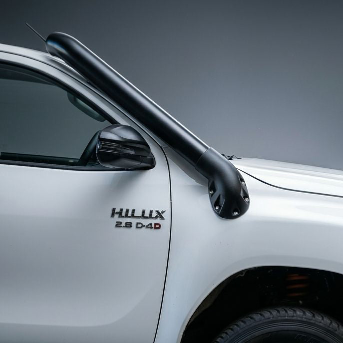 Toyota Hilux - 4" Stainless steel pipe air intake snorkel