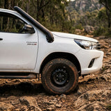 Toyota Hilux - 4" Stainless steel pipe air intake snorkel