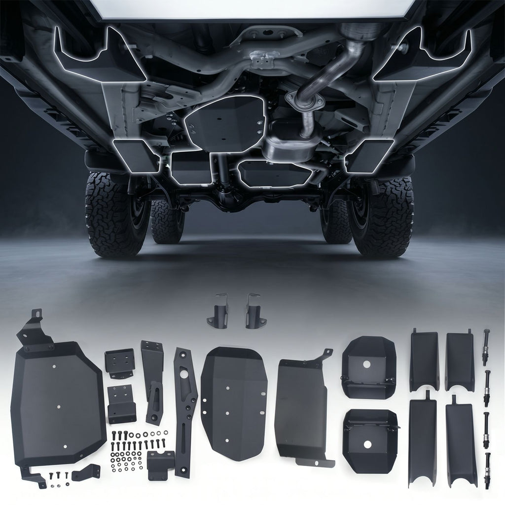 Jimny ArmorShell 7-Piece Underbody Kit – Heavy Duty Steel Protection