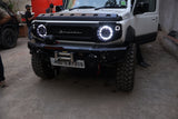 Jimny Exterior Accessories - Headlight Grill fits on Stock Grill