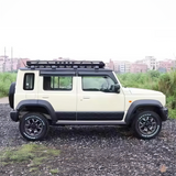 Jimny Anti Rust Aluminium Roof carrier with LED lights - Model LRC