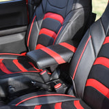 Suzuki Jimny - Front Arm Rest Model D - Red & Black