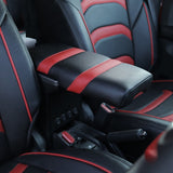 Suzuki Jimny - Front Arm Rest Model D - Red & Black