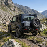 Jimny - Rear Metal Bumper with Tyre Carrier + Jerry Can Holder