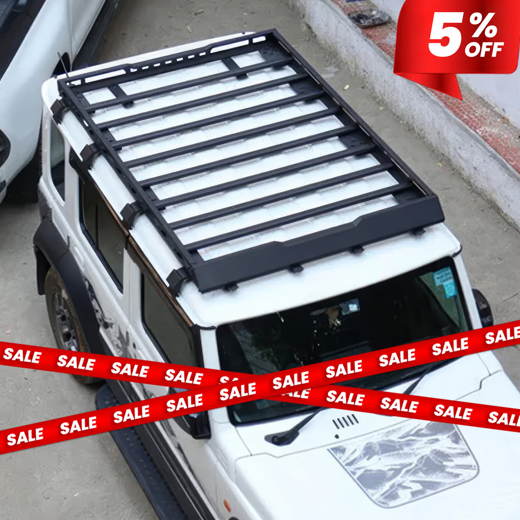 Jimny Anti Rust Aluminium Roof Carrier - Model RC