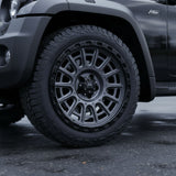 18 Inch Alloy Wheels - Kamet Mud | Satin Grey / Silver for  Hilux, Roxx, Thar