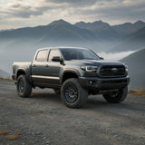 18 Inch Alloy Wheels - Kamet Mud | Satin Grey / Silver for  Hilux, Roxx, Thar