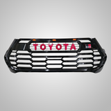 Toyota Hilux - Front Grill GR - Gloss Black