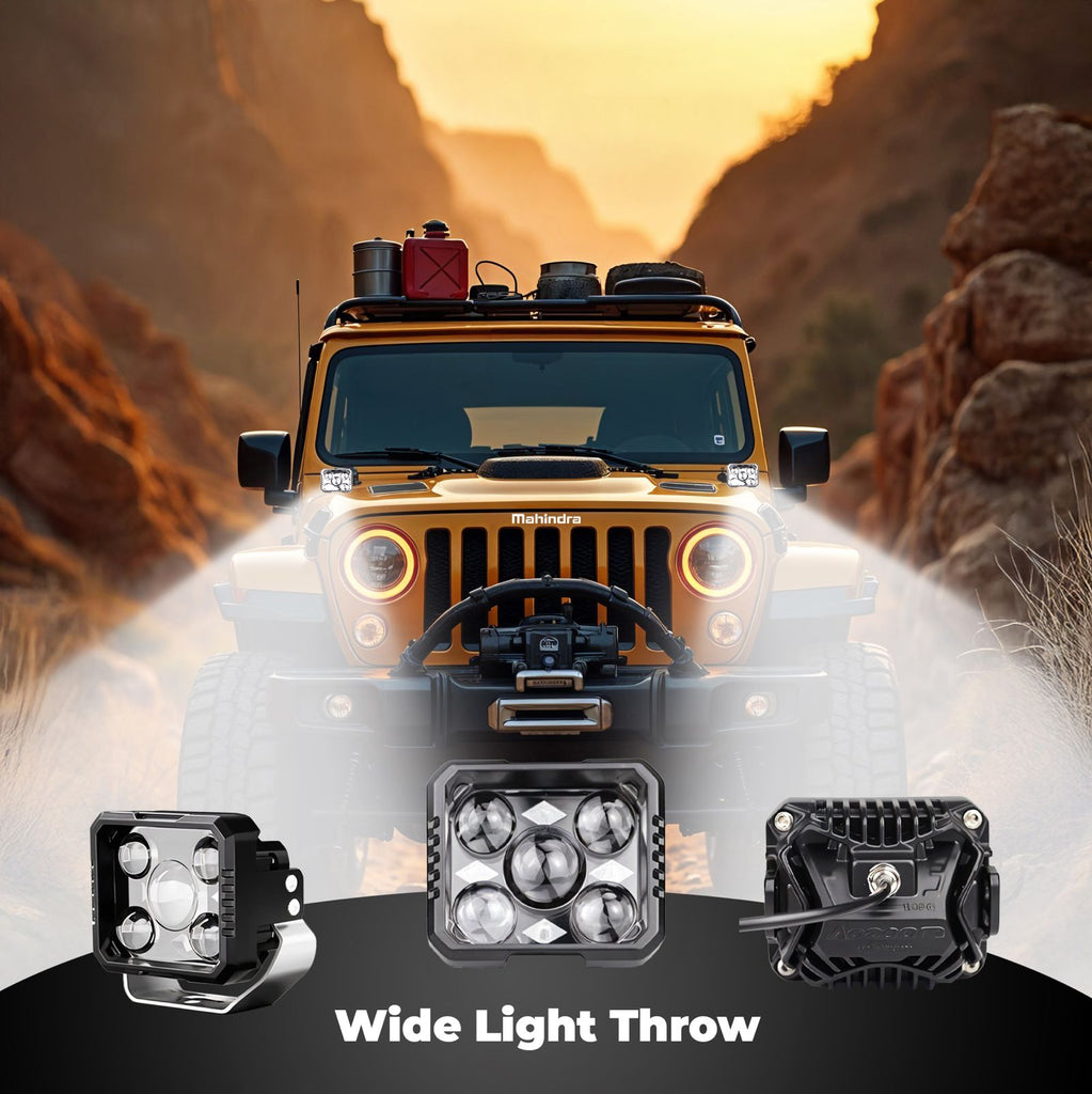 Mahindra Thar - Aozoom TH - 03 LED (Pair)